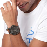  Shop Authentic Diesel Mr Daddy Quartz Grey Dial Brown Leather Strap Watch For Men - DZ7413 - Luxxuri