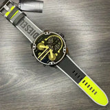  Shop Authentic Diesel Mr. Daddy 2.0 Chronograph Black Dial Grey Nylon Strap Watch For Men - DZ7429 - Luxxuri