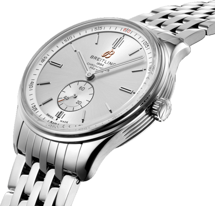  Shop Authentic Breitling Premier Automatic 40mm Stainless Steel Silver Dial Mens Watch - A37340351G1A1 - Luxxuri