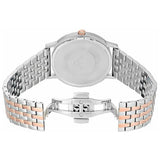  Shop Authentic Emporio Armani Kappa Quartz Silver Dial Two Tone Mesh Bracelet Watch For Men - AR11093 - Luxxuri