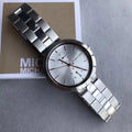  Shop Authentic Michael Kors Garner Analog Silver Dial Silver Steel Strap Watch For Women - MK6407 - Luxxuri