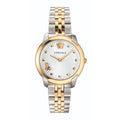  Shop Authentic Versace Audrey Quartz White Dial Two Tone Steel Strap Watch for Women - VELR00519 - Luxxuri