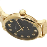  Shop Authentic Marc Jacobs Baker Dexter Black Dial Gold Steel Strap Watch for Women - MBM3421 - Luxxuri