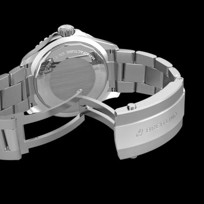  Shop Authentic Breitling Superocean Automatic 42mm Blue Dial Silver Steel Strap Watch for Men - A17375E71C1A1 - Luxxuri