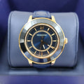  Shop Authentic Swarovski Octea Lux Blue Dial Blue Leather Strap Watch for Women - 5414413 - Luxxuri