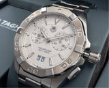  Shop Authentic Tag Heuer Aquaracer White Dial Watch for Men - WAY111Y.BA0928 - Luxxuri