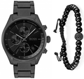  Shop Authentic Hugo Boss Grand Prix Black Dial Black Steel Strap Watch for Men - 1513676 - Luxxuri