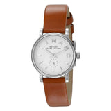  Shop Authentic Marc Jacobs Baker White Dial Brown Leather Strap Watch for Women - MBM1270 - Luxxuri