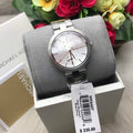  Shop Authentic Michael Kors Garner Analog Silver Dial Silver Steel Strap Watch For Women - MK6407 - Luxxuri