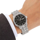  Shop Authentic Tissot Automatics III Black Dial Silver Steel Strap Watch For Men - T065.430.11.051.00 - Luxxuri