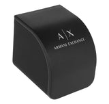  Shop Authentic Armani Exchange Chronograph Black Dial Black Steel Strap Watch for Men - AX1058 - Luxxuri