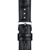  Shop Authentic Tissot Carson Premium Silver Dial Black Leather Strap Watch For Men - T122.410.16.033.00 - Luxxuri