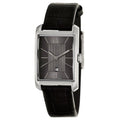  Shop Authentic Calvin Klein Window Black Dial Black Leather Strap Watch for Men - K2M23107 - Luxxuri