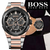  Shop Authentic Hugo Boss Supernova Black Dial Two Tone Steel Strap Watch for Men - 1513358 - Luxxuri