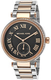  Shop Authentic Michael Kors Skylar Black Dial Two Tone Steel Strap Watch for Women - MK5957 - Luxxuri