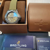  Shop Authentic Breitling Avenger Automatic GMT 45 Night Mission Green Dial Green Nylon Strap Watch for Men - V323952A1L1X1 - Luxxuri