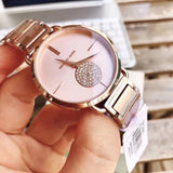  Shop Authentic Michael Kors Portia Rose Gold Dial Rose Gold Steel Strap Watch for Women - MK3640 - Luxxuri