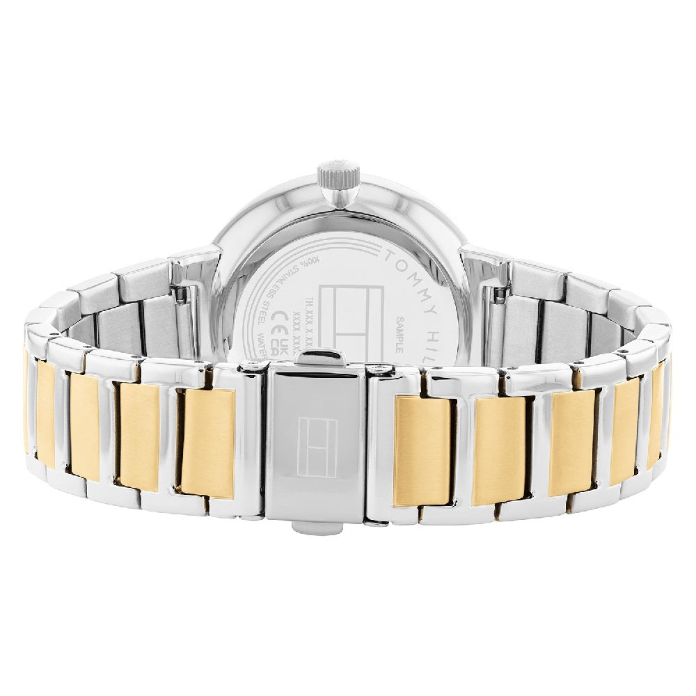  Shop Authentic Tommy Hilfiger Joy Chronograph Silver Dial Two Tone Steel Strap Watch for Women - 1782534 - Luxxuri