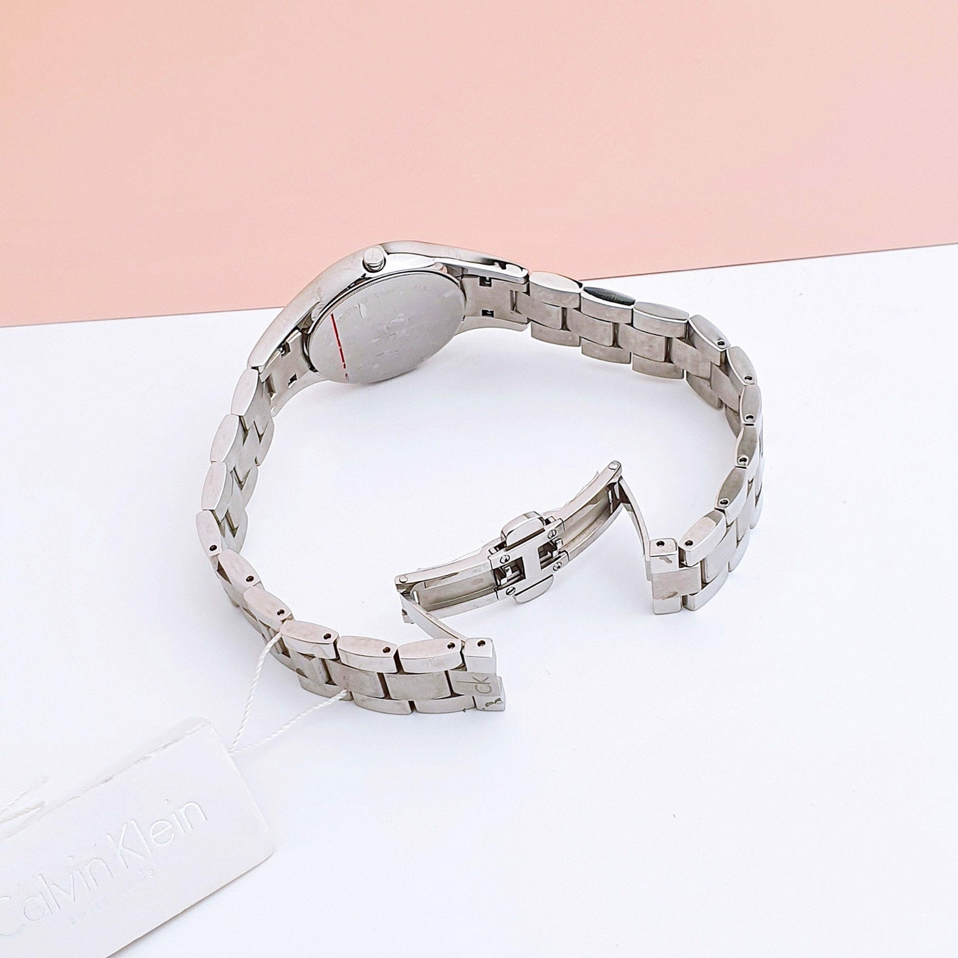  Shop Authentic Calvin Klein Simplicity Blue Dial Silver Steel Strap Watch for Women - K432314N - Luxxuri