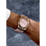  Shop Authentic Guess Rose Gold Dial with Diamonds Pink Rubber Strap Watch For Women - W1053L3 - Luxxuri