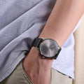  Shop Authentic Calvin Klein City Black Dial Black Leather Strap Watch for Men - K2G21107 - Luxxuri