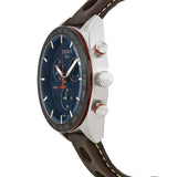  Shop Authentic Tissot PRS 516 Chronograph Blue Dial Brown Leather Strap Watch For Men - T100.417.16.041.00 - Luxxuri
