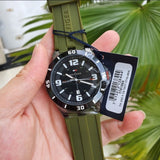  Shop Authentic Tommy Hilfiger Drew Black Dial Green Rubber Strap Watch for Men - 1791065 - Luxxuri