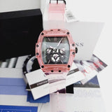  Shop Authentic Guess Sporting Black Dial Pink Rubber Strap Watch for Men - GW0032G1 - Luxxuri
