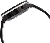  Shop Authentic Calvin Klein Post Minimal Chronograph Black Dial Black Leather Strap Watch for Men - K7627401 - Luxxuri