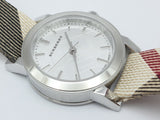  Shop Authentic Burberry Heritage Nova Heritage White Dial Leather Strap Watch for Women - BU1395 - Luxxuri