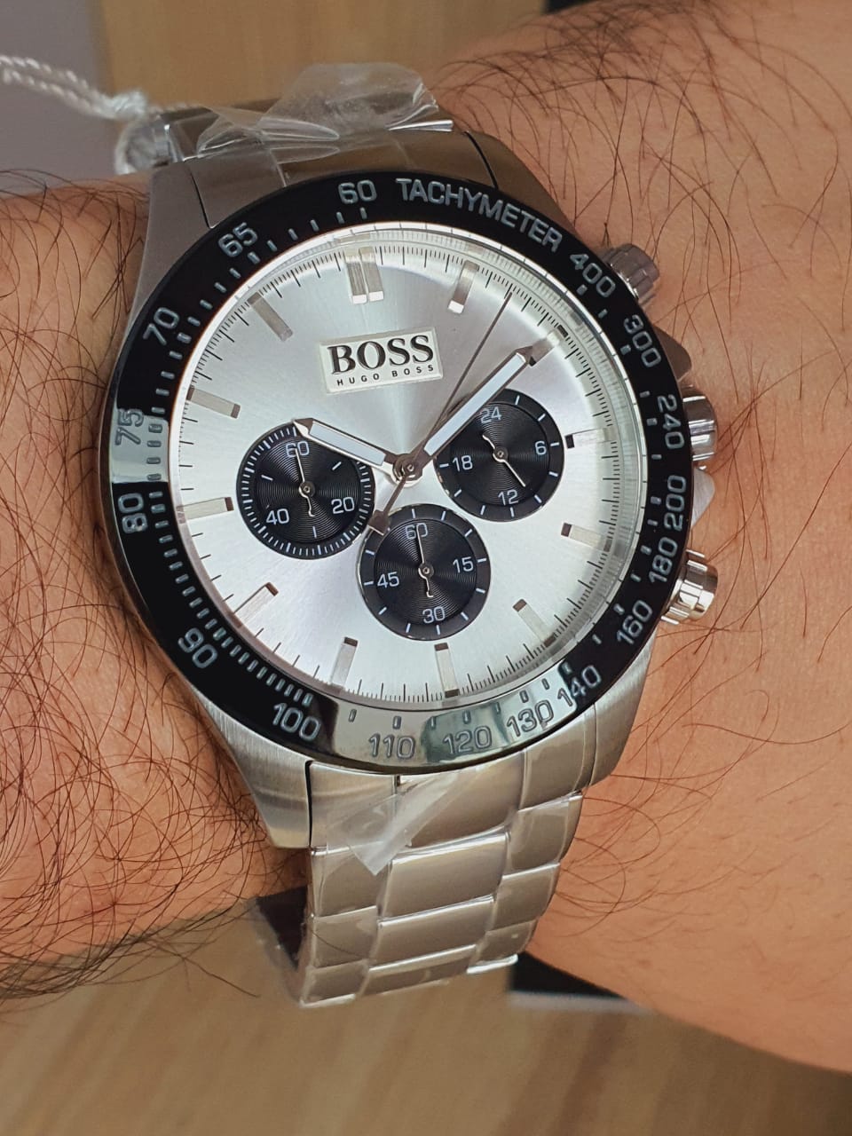  Shop Authentic Hugo Boss Ikon White Dial Silver Steel Strap Watch for Men - 1512964 - Luxxuri