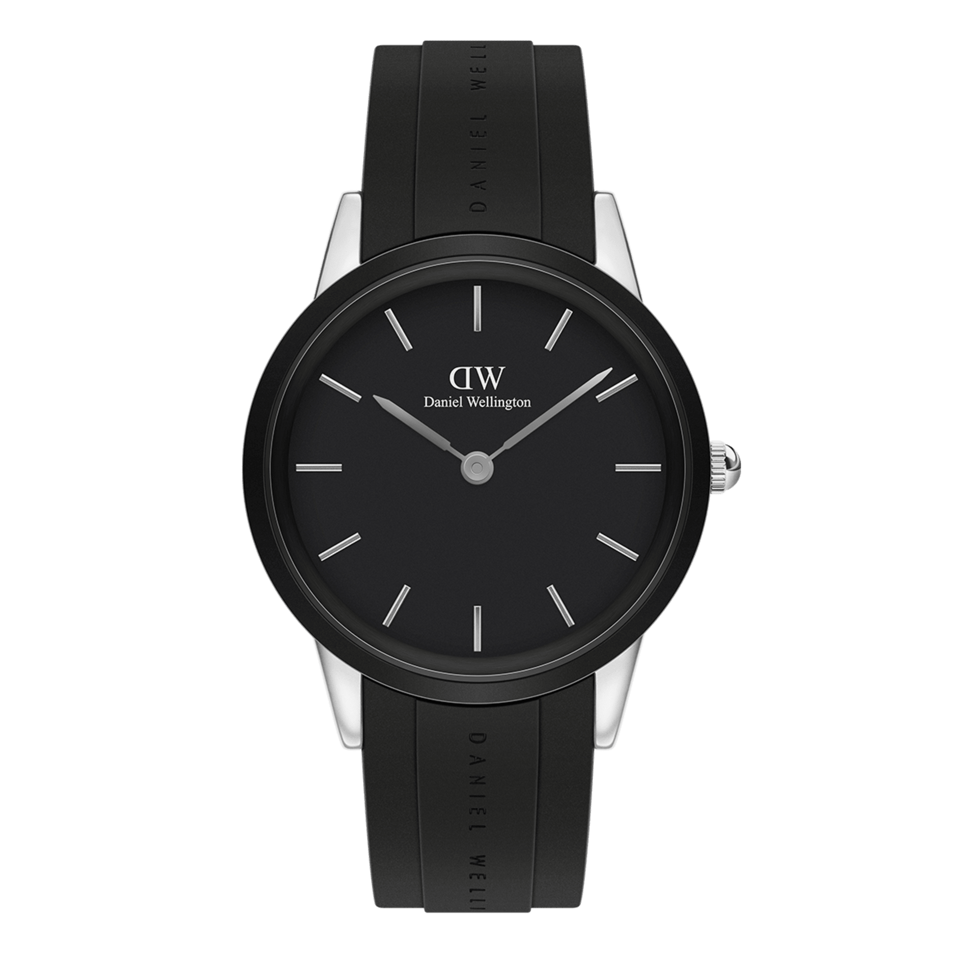  Shop Authentic Daniel Wellington Iconic Motion Black Dial Black Rubber Strap Watch For Men - DW00100425 - Luxxuri