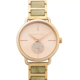  Shop Authentic Michael Kors Portia Quartz Rose Gold Dial Rose Gold Steel Strap Watch For Women - MK3678 - Luxxuri