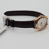  Shop Authentic Emporio Armani Classic White Dial Brown Leather Strap Watch For Men - AR9035 - Luxxuri
