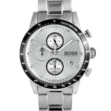  Shop Authentic Hugo Boss Rafale Competitive Sport Silver Dial Silver Steel Strap Watch for Men - 1513511 - Luxxuri