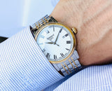  Shop Authentic Tissot T Classic Carson Quartz White Dial Two Tone Steel Strap Watch for Men - T085.410.22.013.00 - Luxxuri