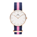  Shop Authentic Daniel Wellington Classy Winchester White Dial Two Tone NATO Strap Watch For Women - DW00100065 - Luxxuri