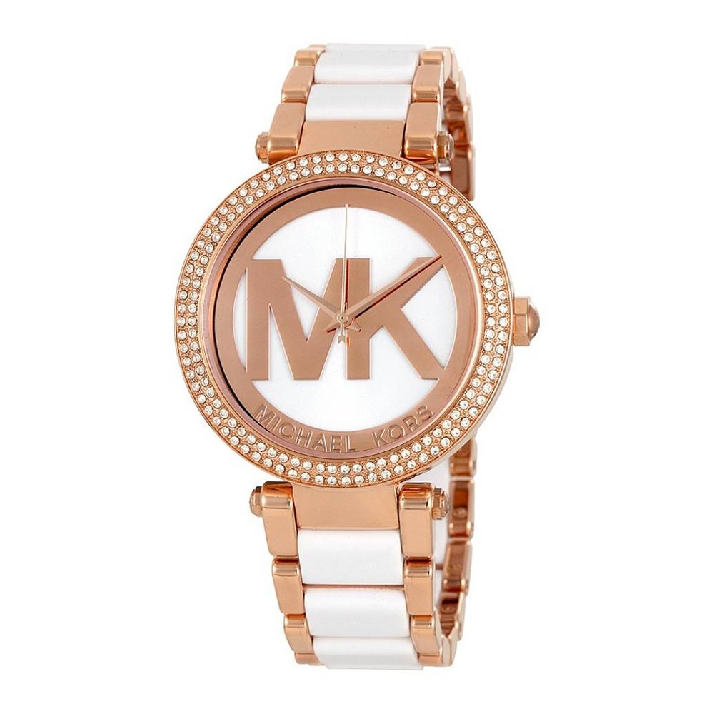  Shop Authentic Michael Kors Parker White Dial Two Tone Steel Strap Watch for Women - MK6365 - Luxxuri