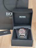  Shop Authentic Hugo Boss Ikon Grey Dial Grey Mesh Bracelet Watch for Men - 1513443 - Luxxuri
