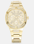  Shop Authentic Guess Duchess Quartz Gold Dial Gold Steel Strap Watch For Women - GW0558L2 - Luxxuri