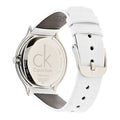 Shop Authentic Calvin Klein Skirt White Dial White Leather Strap Watch for Women - K2U291L6 - Luxxuri
