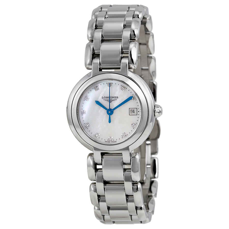  Shop Authentic Longines PrimaLuna Mother of Pearl Dial Silver Steel Strap Watch for Women - L8.110.4.87.6 - Luxxuri
