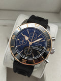  Shop Authentic Breitling Superocean Heritage Chronograph 44 Black Dial Black Mesh Bracelet Watch for Men - U13313121B1S1 - Luxxuri