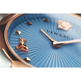  Shop Authentic Versace Audrey Quartz Blue Dial Two Tone Steel Strap Watch for Women - VELR00619 - Luxxuri