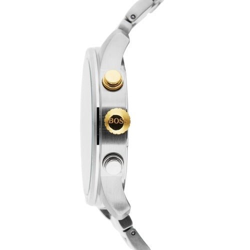  Shop Authentic Hugo Boss Professional Black Dial Two Tone Steel Strap Watch for Men - 1513529 - Luxxuri