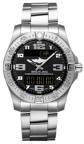  Shop Authentic Breitling Aerospace Evo Black Dial Silver Steel Strap Watch for Men - E79363101B1E1 - Luxxuri