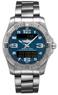  Shop Authentic Breitling Aerospace Evo Blue Dial Silver Steel Strap Watch for Men - E79363101C1E1 - Luxxuri