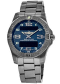  Shop Authentic Breitling Aerospace Evo Blue Dial Silver Steel Strap Watch for Men - E79363101C1E1 - Luxxuri