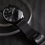  Shop Authentic Guess Richmond Black Dial Black Mesh Bracelet Watch for Men - W1263G3 - Luxxuri