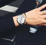  Shop Authentic Michael Kors Slim Runway Silver Dial Silver Stainless Steel Strap Watch for Women - MK3178 - Luxxuri